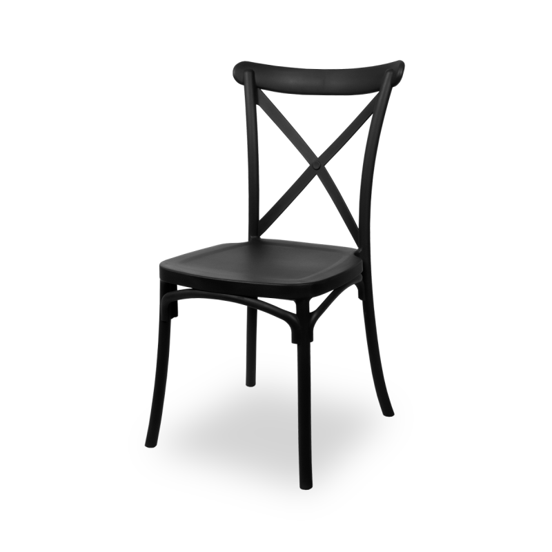 Krzesło ślubne CHIAVARI FIORINI czarne
