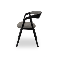 Krzesło Drewniane Restauracyjne FUTURA czarne