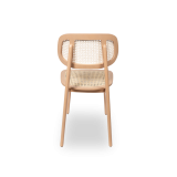 Krzesło Drewniane Restauracyjne NORM RATTAN