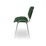 Krzesło Konferencyjne ISO STANDARD CR T0505 zielona ekoskóra