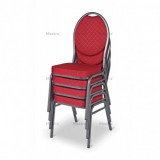 Krzesło bankietowe HERMAN czerwone
