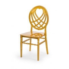 Krzesło ślubne CHIAVARI KING złote