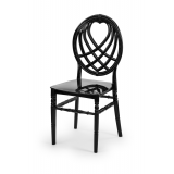Krzesło ślubne CHIAVARI KING czarne