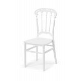 Krzesło ślubne CHIAVARI QUEEN białe