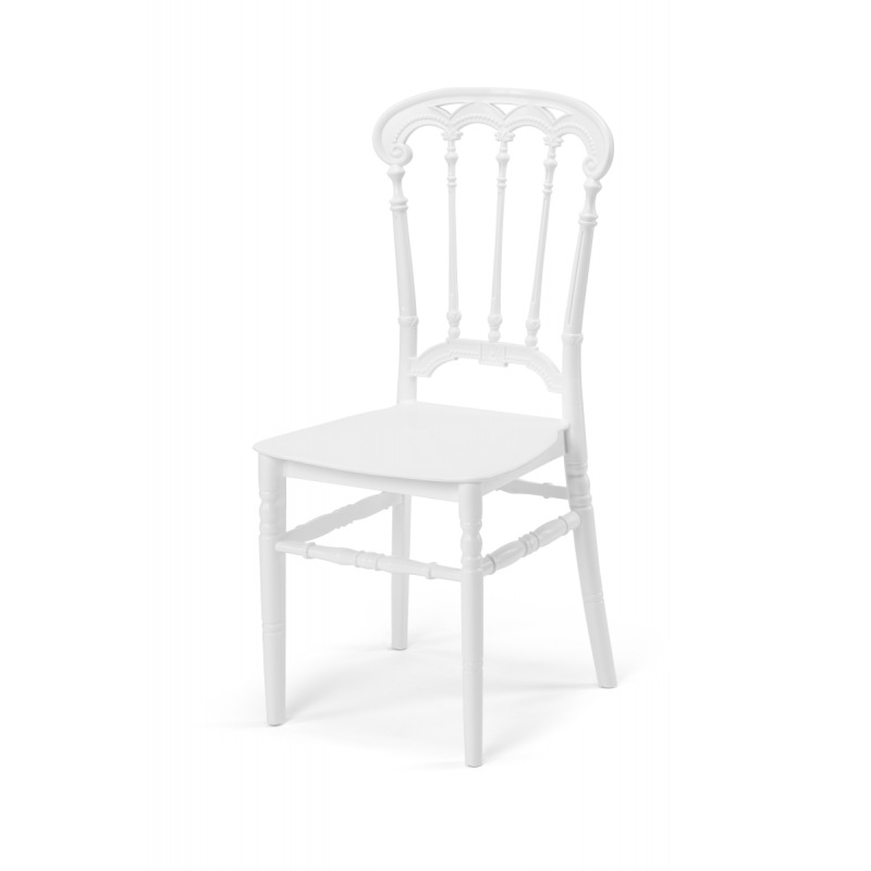 Krzesło ślubne CHIAVARI QUEEN białe