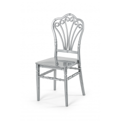 Krzesło ślubne CHIAVARI LORD srebrne