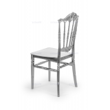 Krzesło ślubne CHIAVARI PRINCESS srebrne