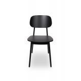 Krzesło Drewniane Restauracyjne NORM czarne