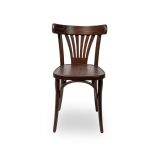 Krzesło Drewniane Restauracyjne LEGEND orzech ciemny
