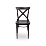 Krzesło Drewniane Restauracyjne CROSS-BACK TRADITIONAL