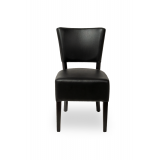 Krzesło Drewniane Restauracyjne ELEGANT ALL TAP czarne