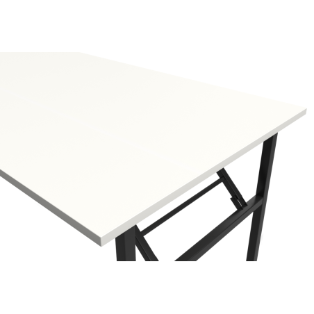 Stół bankietowy DORIS-H 180x90 Biały Alaska