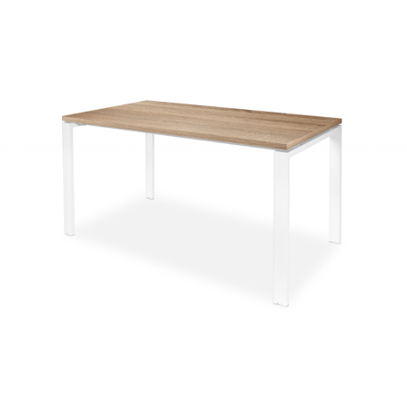 Stół konferencyjny MODI biały 160x80 Dąb Sonoma