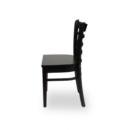 Krzesło Drewniane Restauracyjne ELEGANT wenge