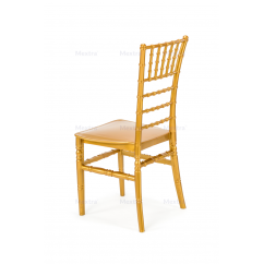 Krzesło ślubne CHIAVARI TIFFANY Złote C440