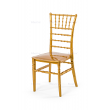 Krzesło ślubne CHIAVARI TIFFANY Złote C440