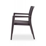Krzesło MARIO brązowy - ogródki piwne