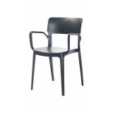 Krzesło kawiarniane VENTURA GRAND antracyt