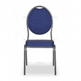 Krzesło bankietowe HERMAN niebieskie
