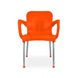 Krzesło do ogródków piwnych BISTRO pomarańczowe