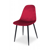 Krzesło kawiarniane BELLA MILANO czerwone