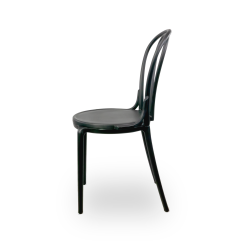 Krzesło kawiarniane MONET czarne