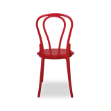 Krzesło kawiarniane MONET czerwone