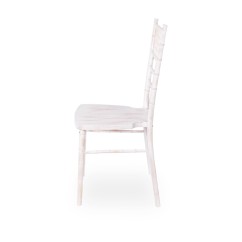 Krzesło ślubne CHIAVARI TIFFANY WOOD Lime-Wash