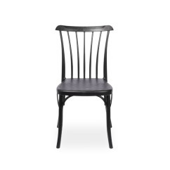 Krzesło kawiarniane PATYCZAK RETRO czarne