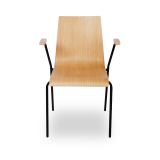 Krzesło konferencyjne TEXAS GRAND BL naturalne