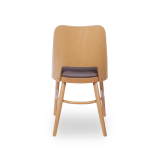 Krzesło Drewniane Restauracyjne SHELL TAP