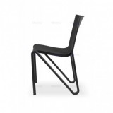 Krzesło kawiarniane BOOM czarne