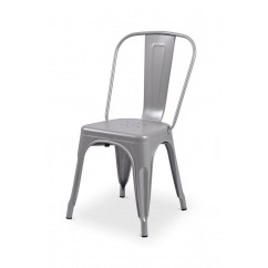 Krzesło kawiarniane Paris inspirowane TOLIX aluminium